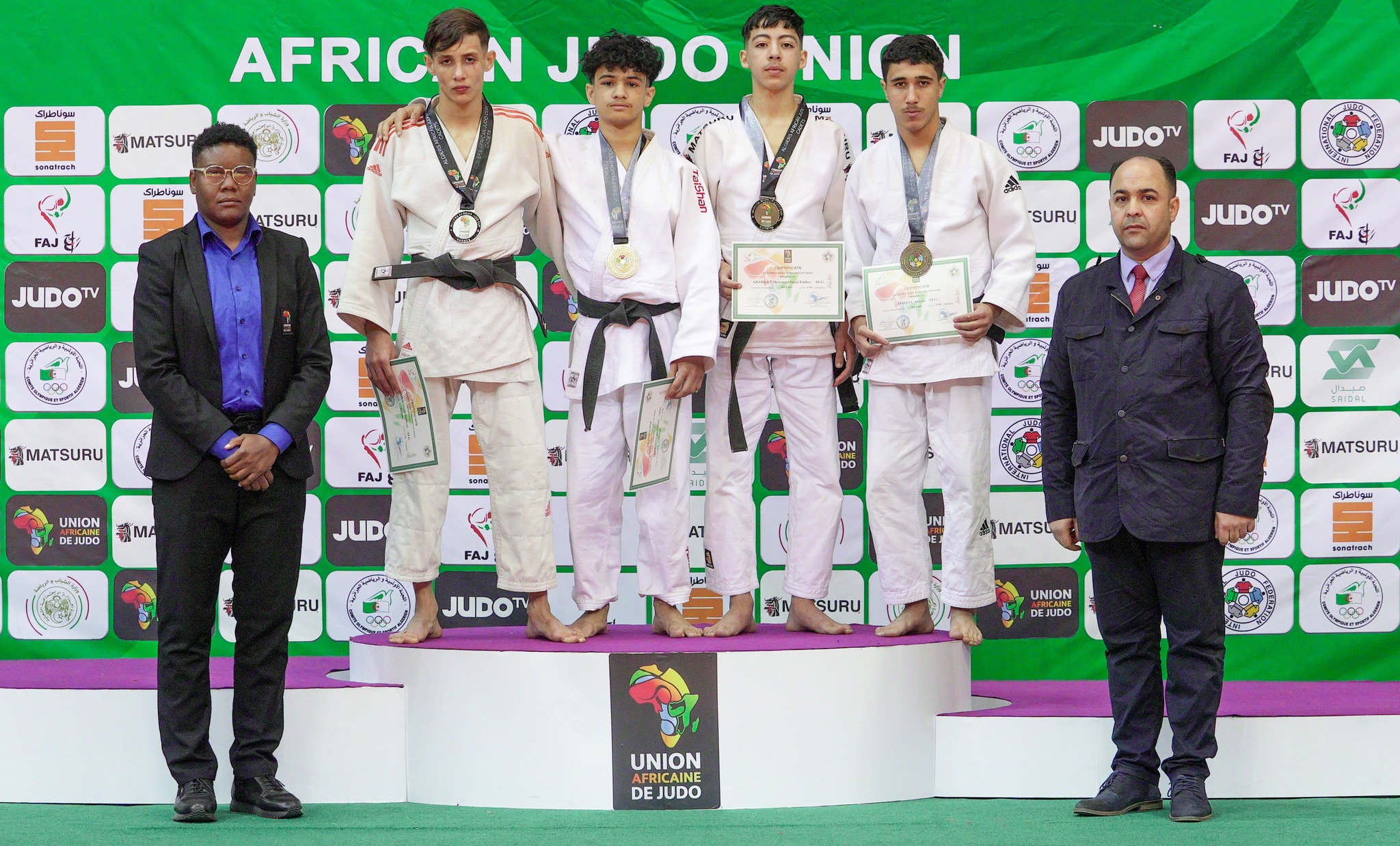 كاس افريقيا للأشبال 2025 للجيدو