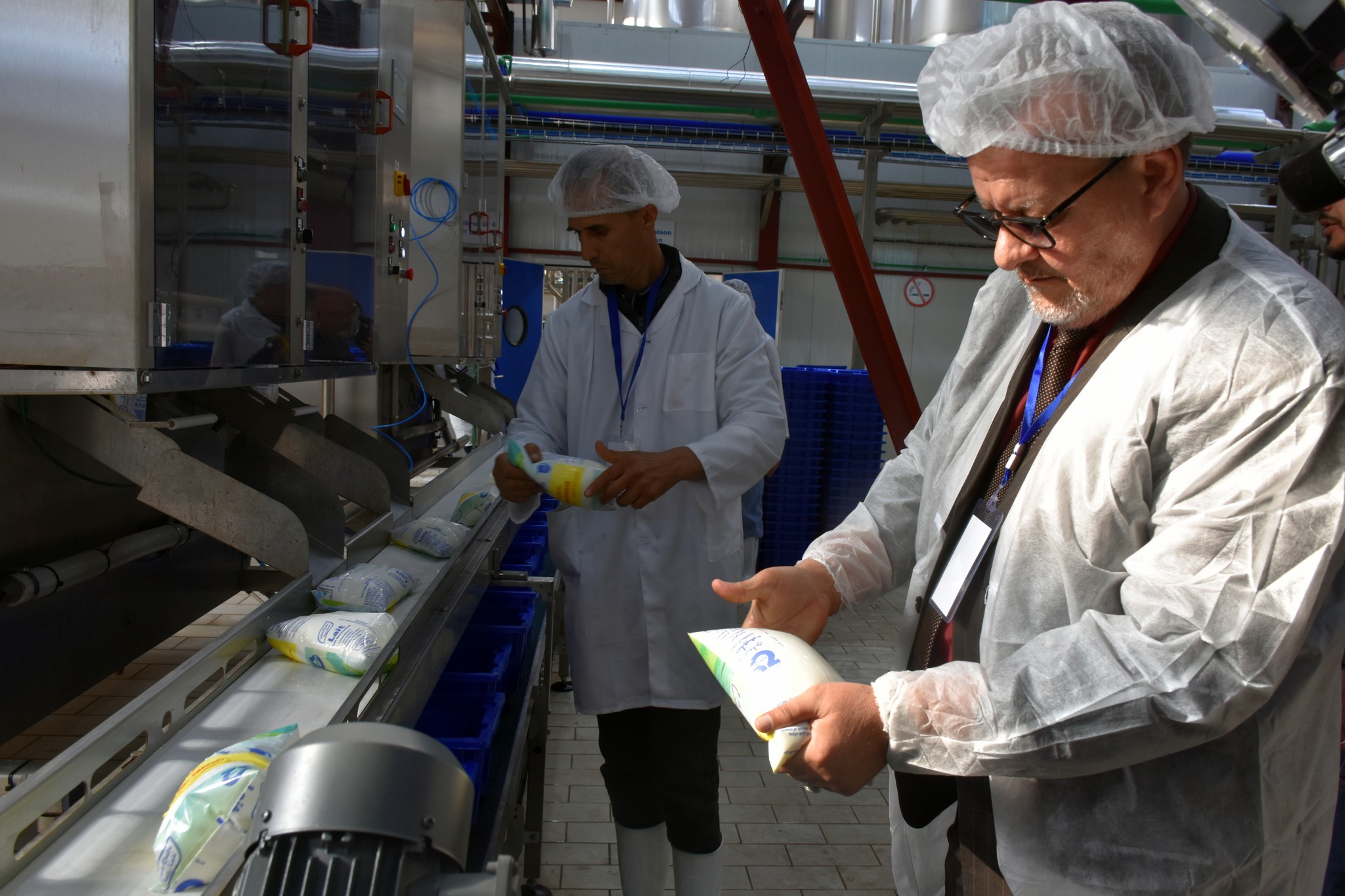 Nouvelle laiterie de Rouïba : début des premiers essais de production