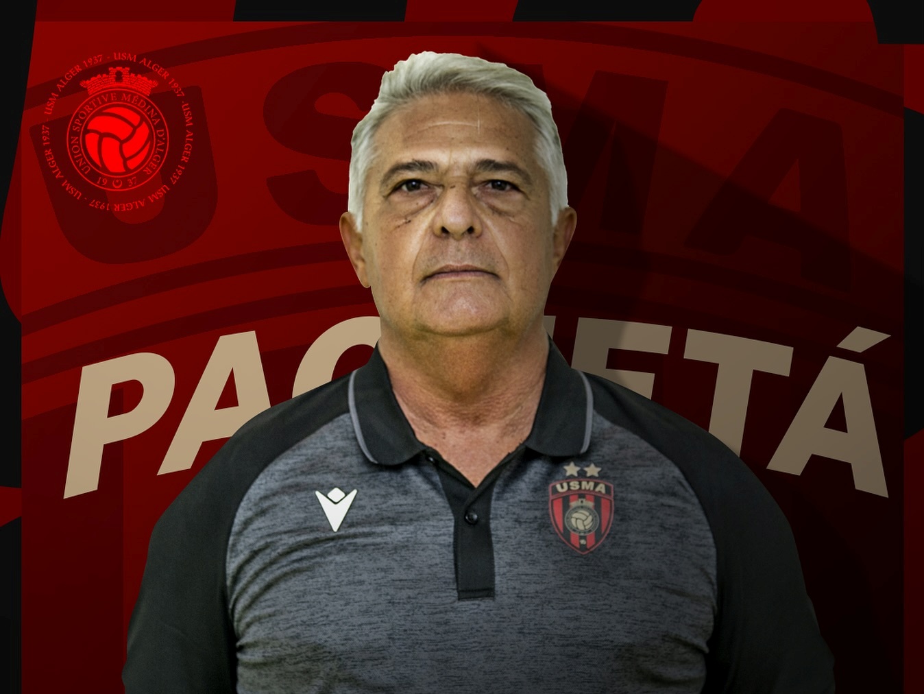 Marcos Paqueta, nouvel entraineur de l'USM Alger