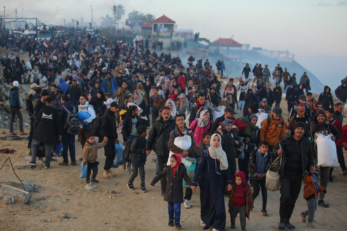 Marche de retour vers le nord de Ghaza