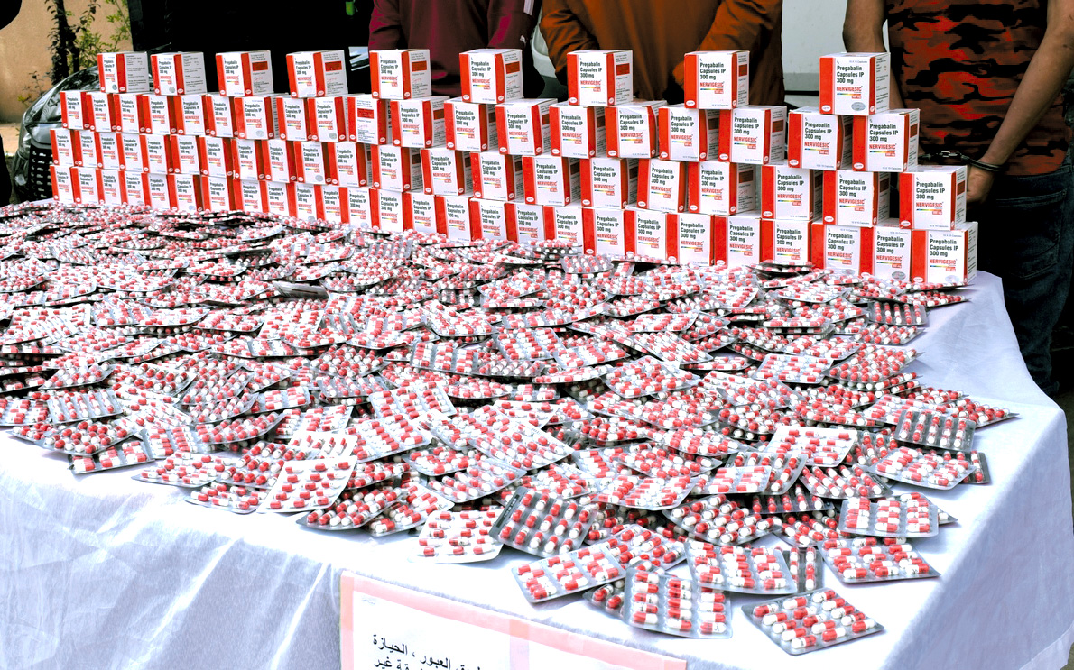 Saisie de psychotropes