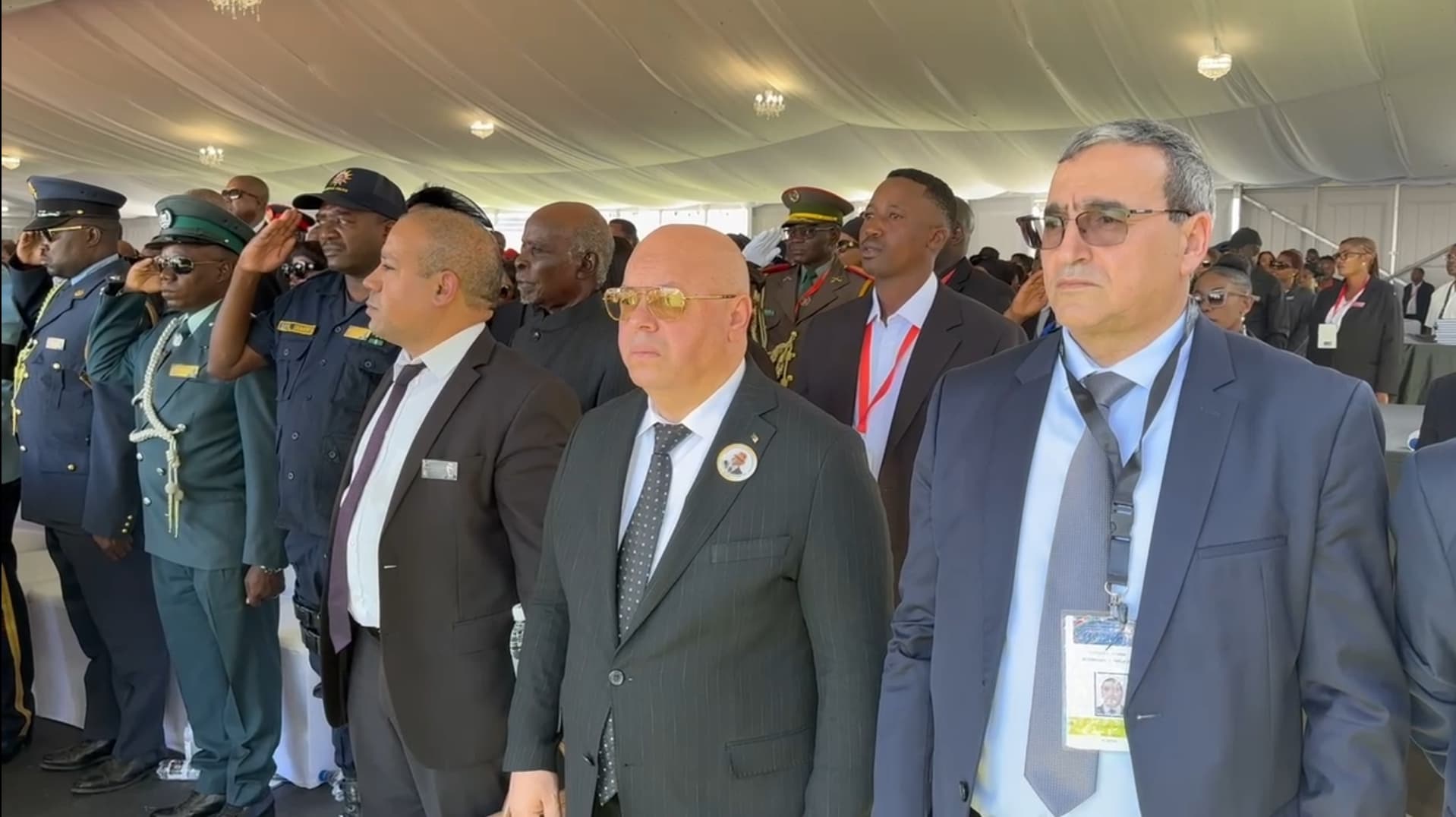 تأبين الرئيس الأسبق  لجمهورية ناميبيا