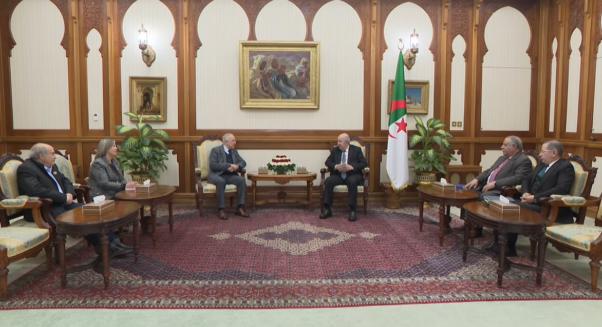 رئيس الجمهورية يستقبل الأمين العام للاتحاد العام للعمال الجزائريين