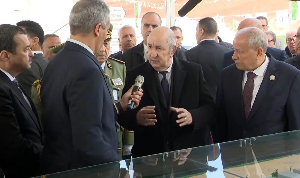 رئيس الجمهورية عبد المجيد تبون