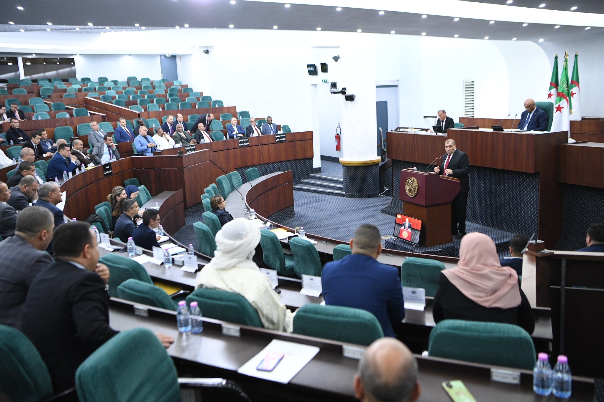 وزير العدل حافظ الاختام لطفي بوجمعة