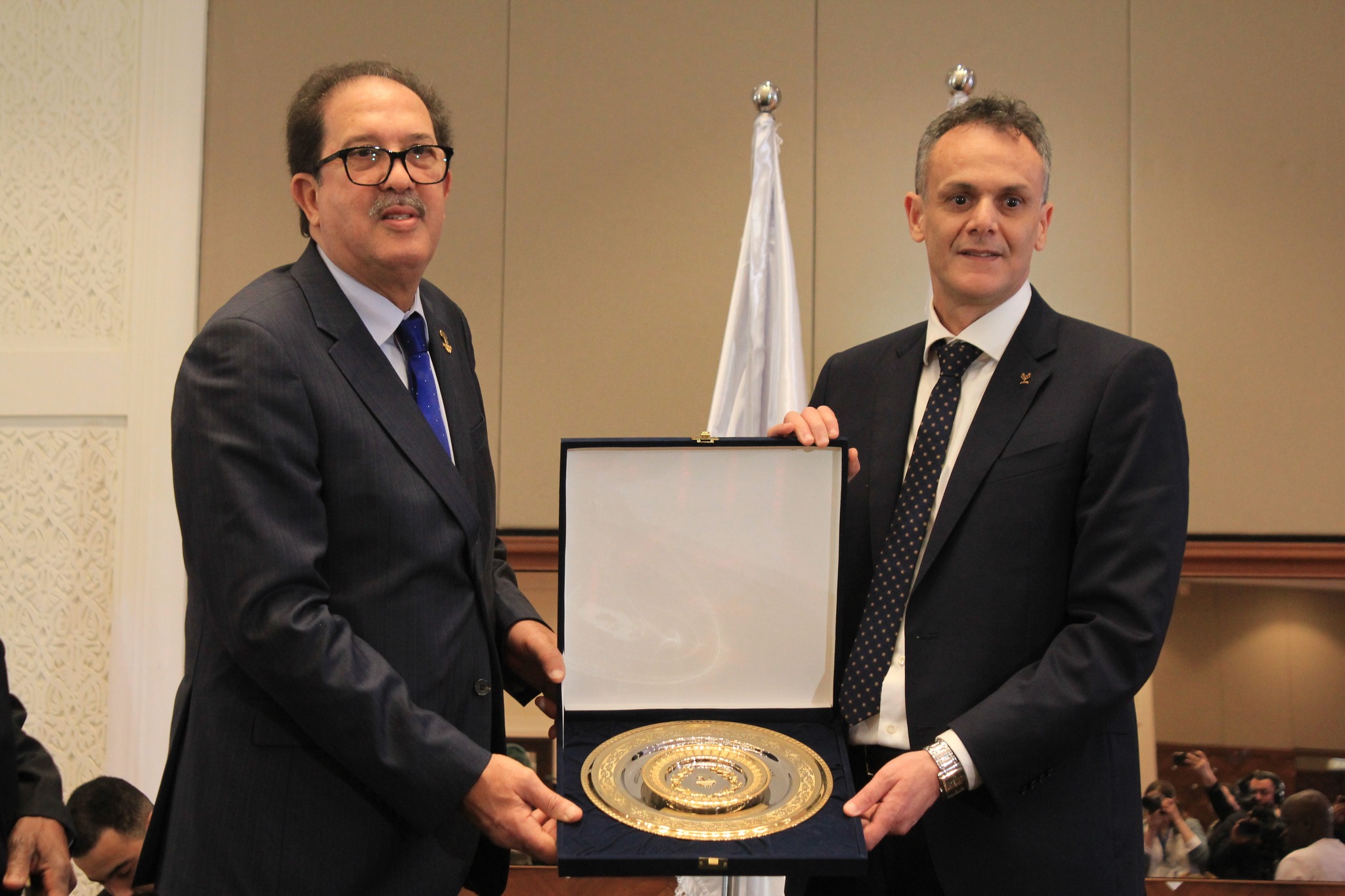 Mustapha Berraf et Abderrahmane Hammad