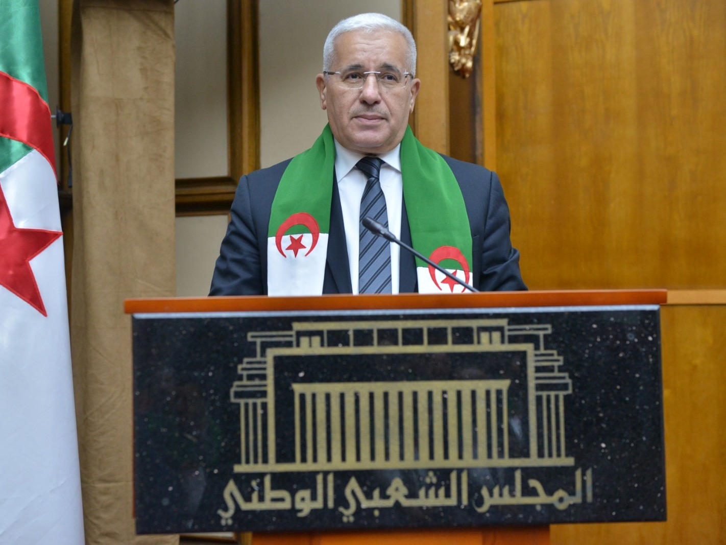 Brahim Boughali, président de l'APN