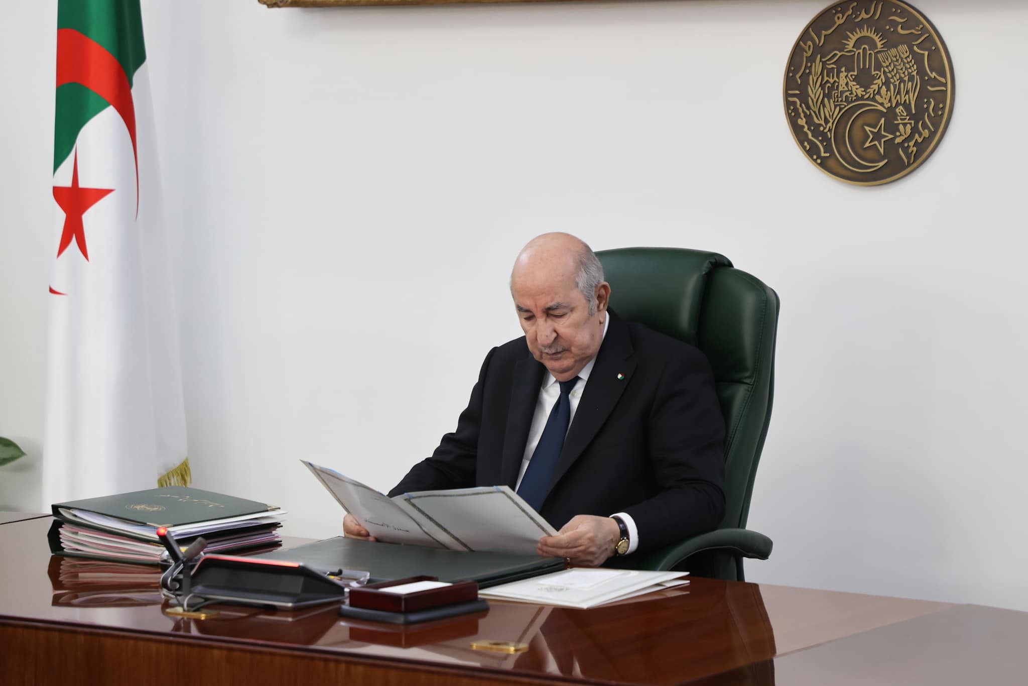 Abdelmadjid Tebboune, président de la République