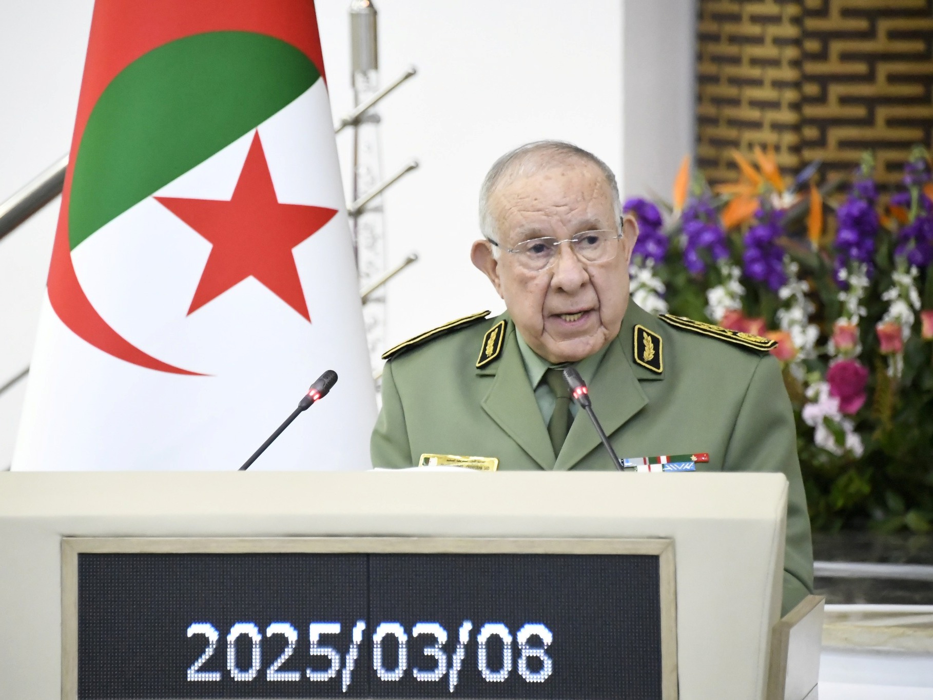 Le Général d'Armée Saïd Chanegriha préside la cérémonie de célébration de la Journée internationale de la femme