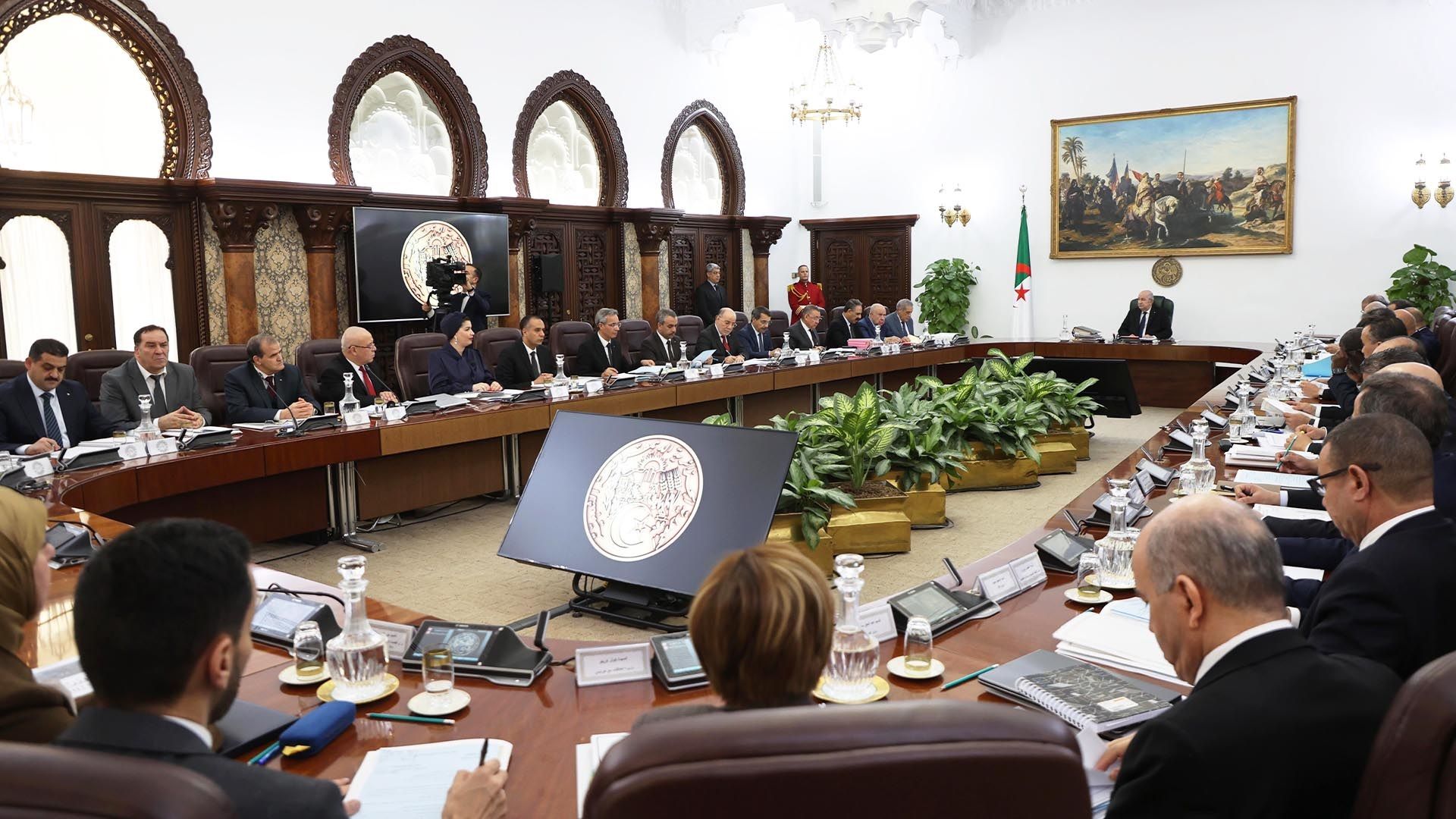 اجتماع مجلس الوزراء