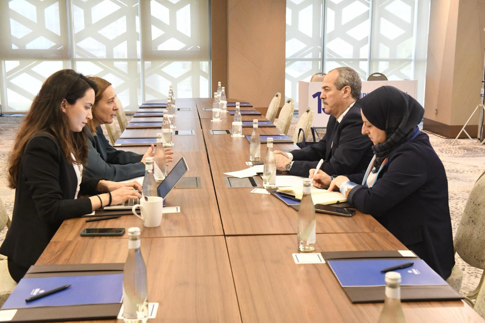 الأمين العام للمجلس الشعبي الوطني  يتباحث مع مديرة مكتب أوروبا لـ"الأونروا"