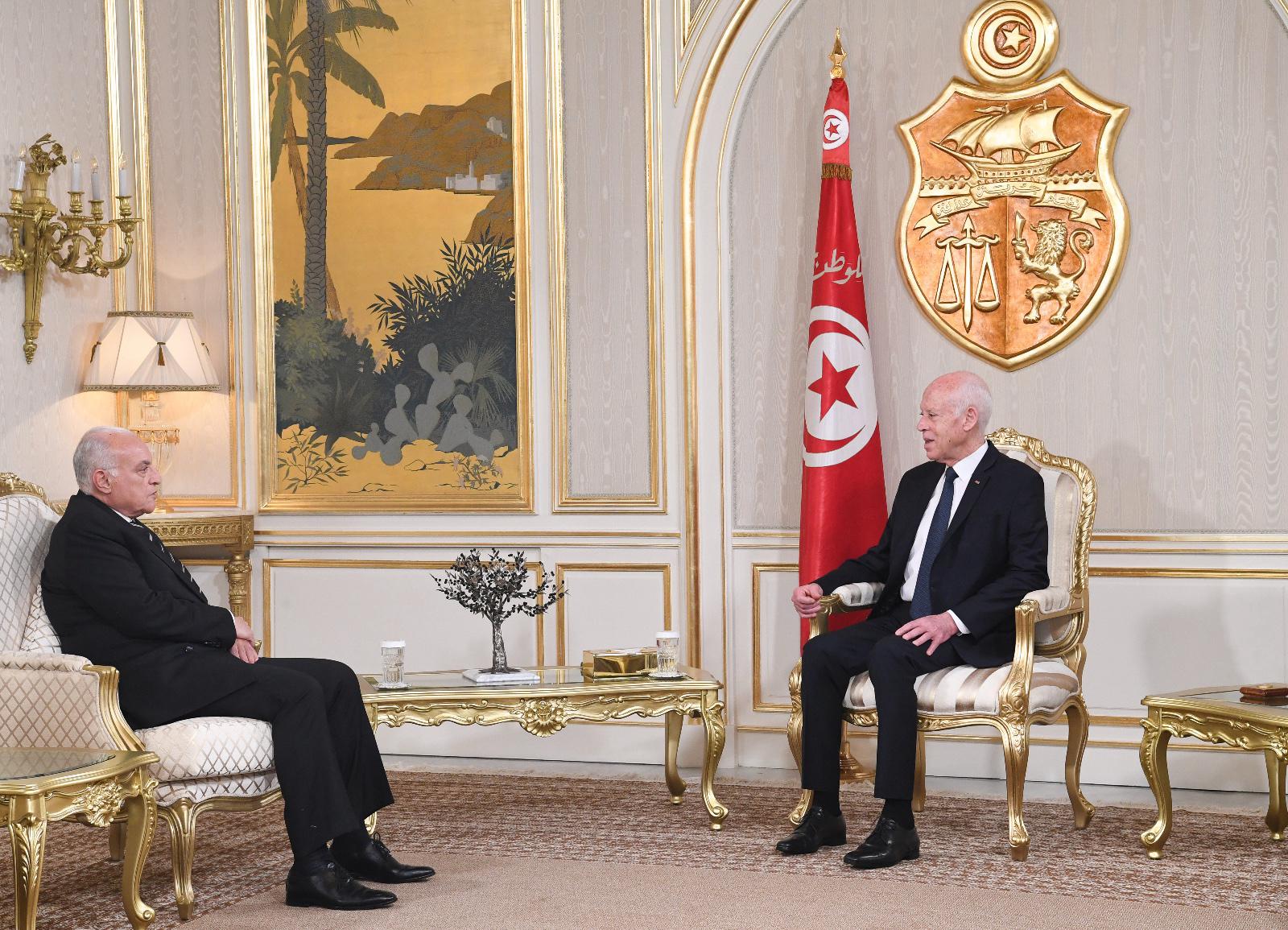 عطاف يستقبل من قبل قيس سعيد