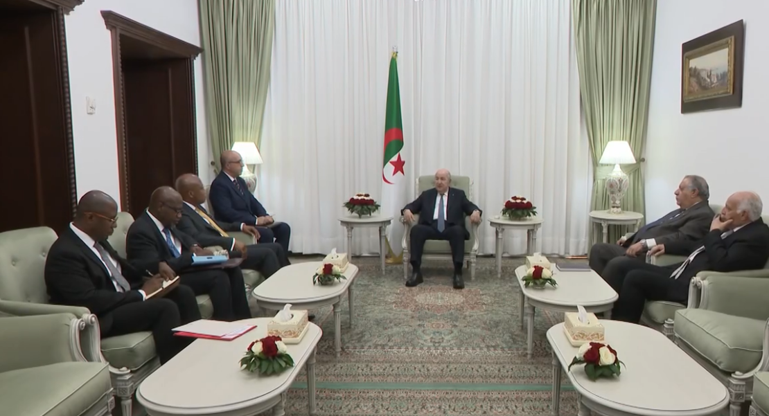 رئيس الجمهورية يستقبل وزير الخارجية الغاني