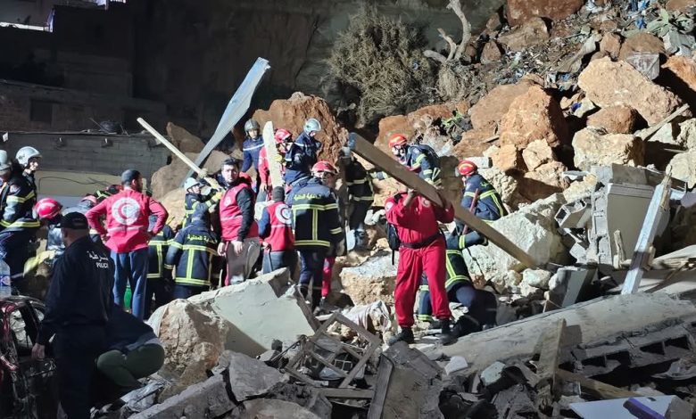 ارتفاع حصلية ضحايا انزلاق التربة بحي الصنوبر إلى 4 وفيات و13 جريحا بوهران