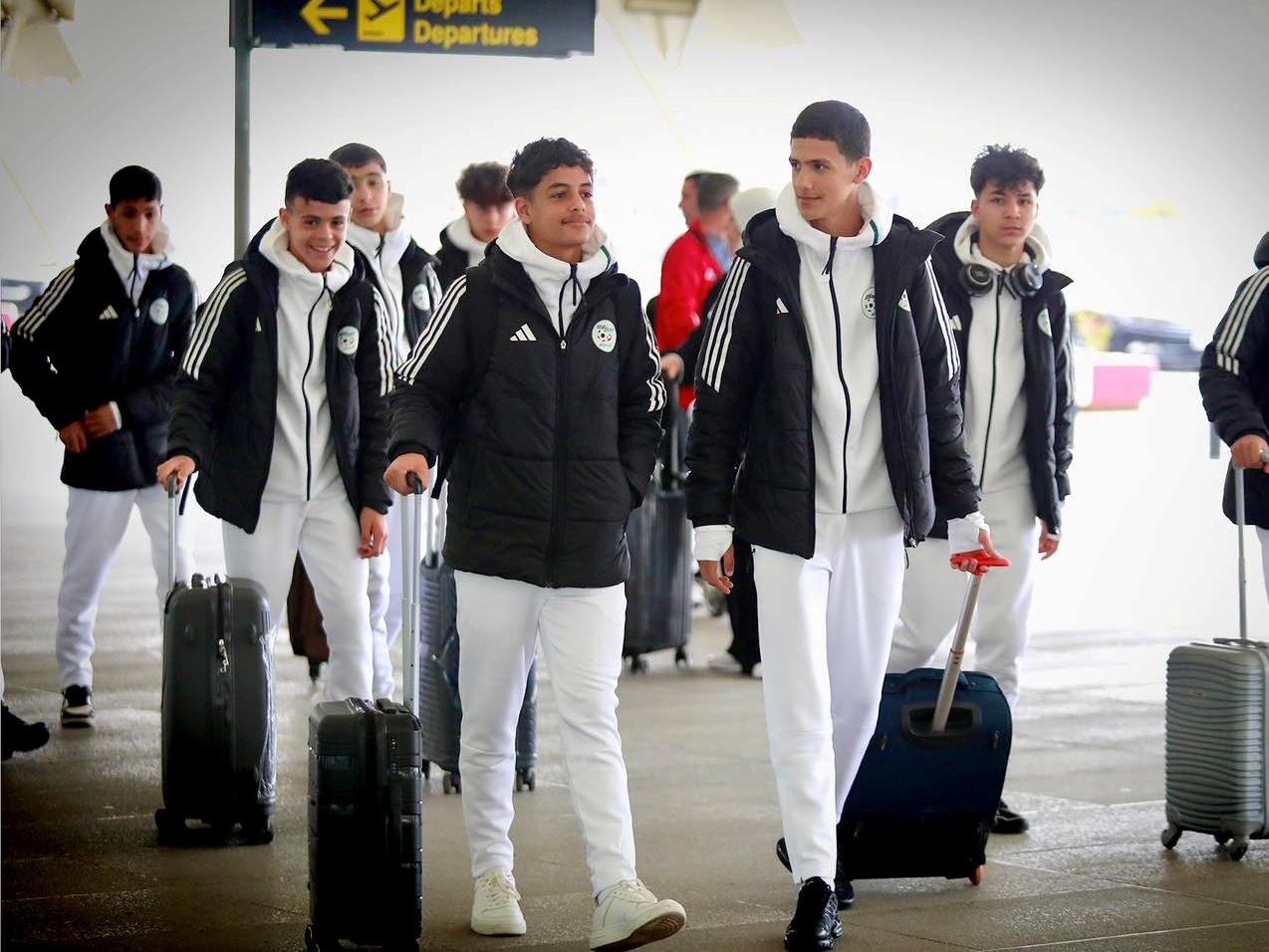 Départ de la sélection algérienne pour Accra