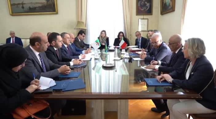 المشاريع الاقتصادية المشتركة بين الجزائر وايطاليا