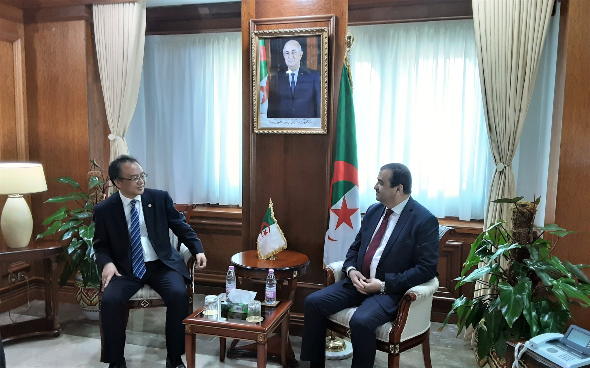 Le projet de production locale de radio-isotopes au cœur des discussions entre M. Arkab et le PDG de la CNNC