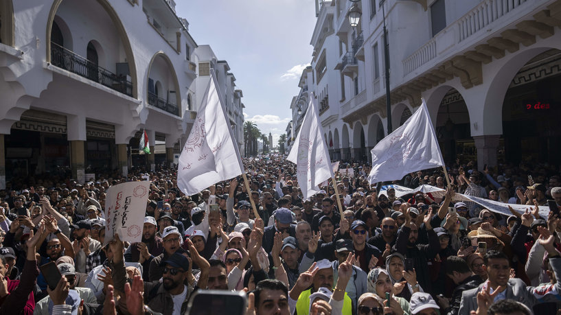 احتقان في المغرب