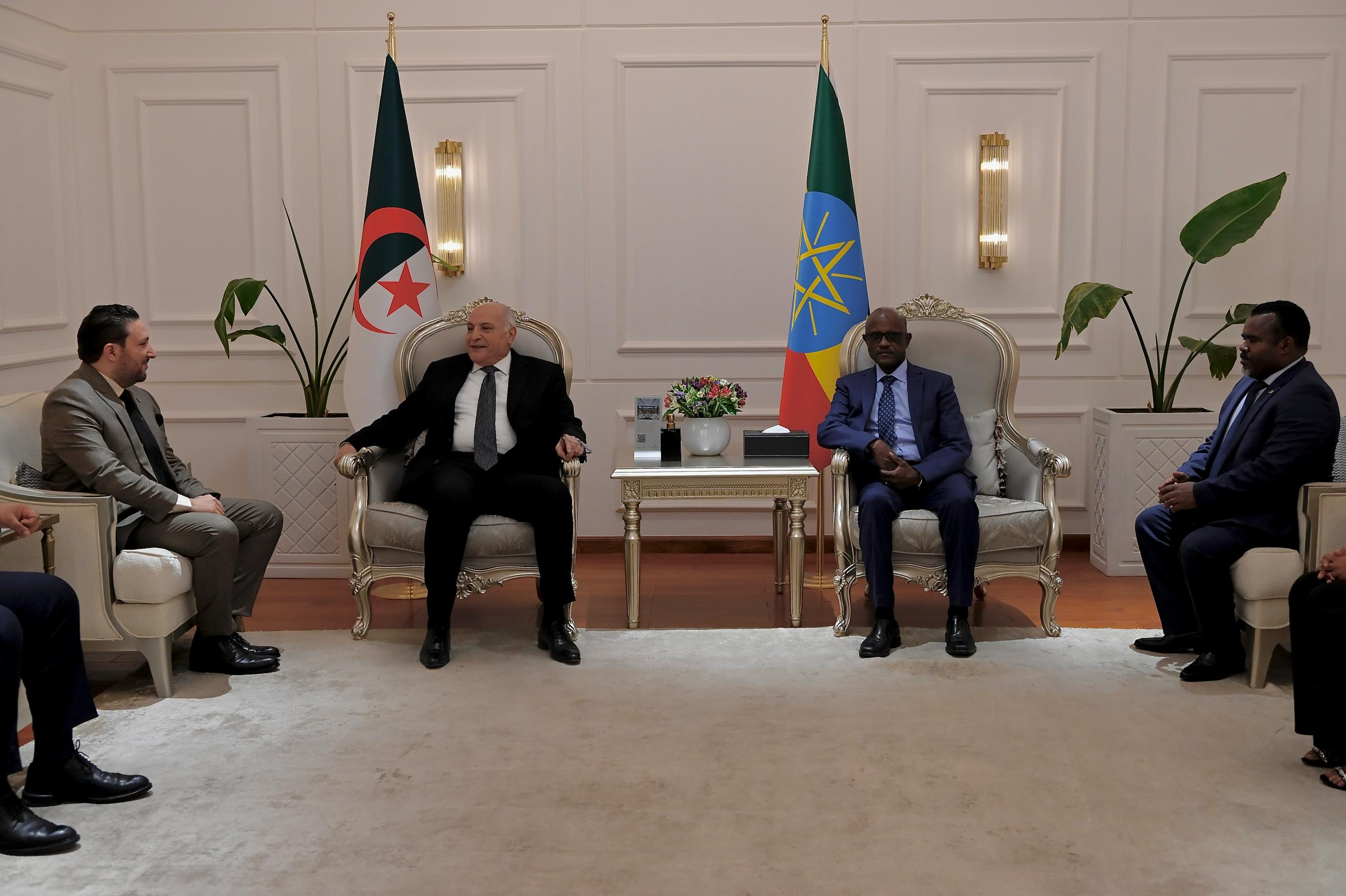 بتكليف من رئيس الجمهورية ... عطاف يبدأ زيارة رسمية لإثيوبيا