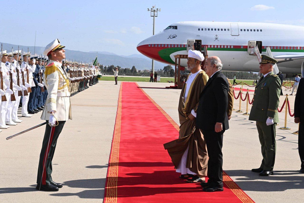 نهاية الزيارة سلطان عمان