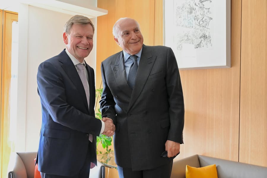 عطاف يجري محادثات ثنائية مع وزير خارجية جمهورية ألمانيا الاتحادية