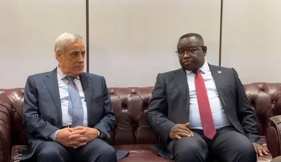 العرباوي يستقبل بفريتاون من قبل الرئيس السيراليوني
