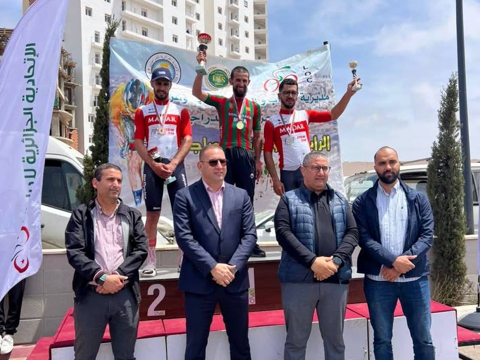 Victoire de Azzedine Lagab au CLM