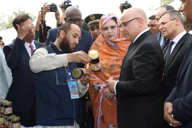 افتتاح فعاليات الطبعة السابعة للمعرض الخاص بالمنتجات الجزائرية بنواكشوط  