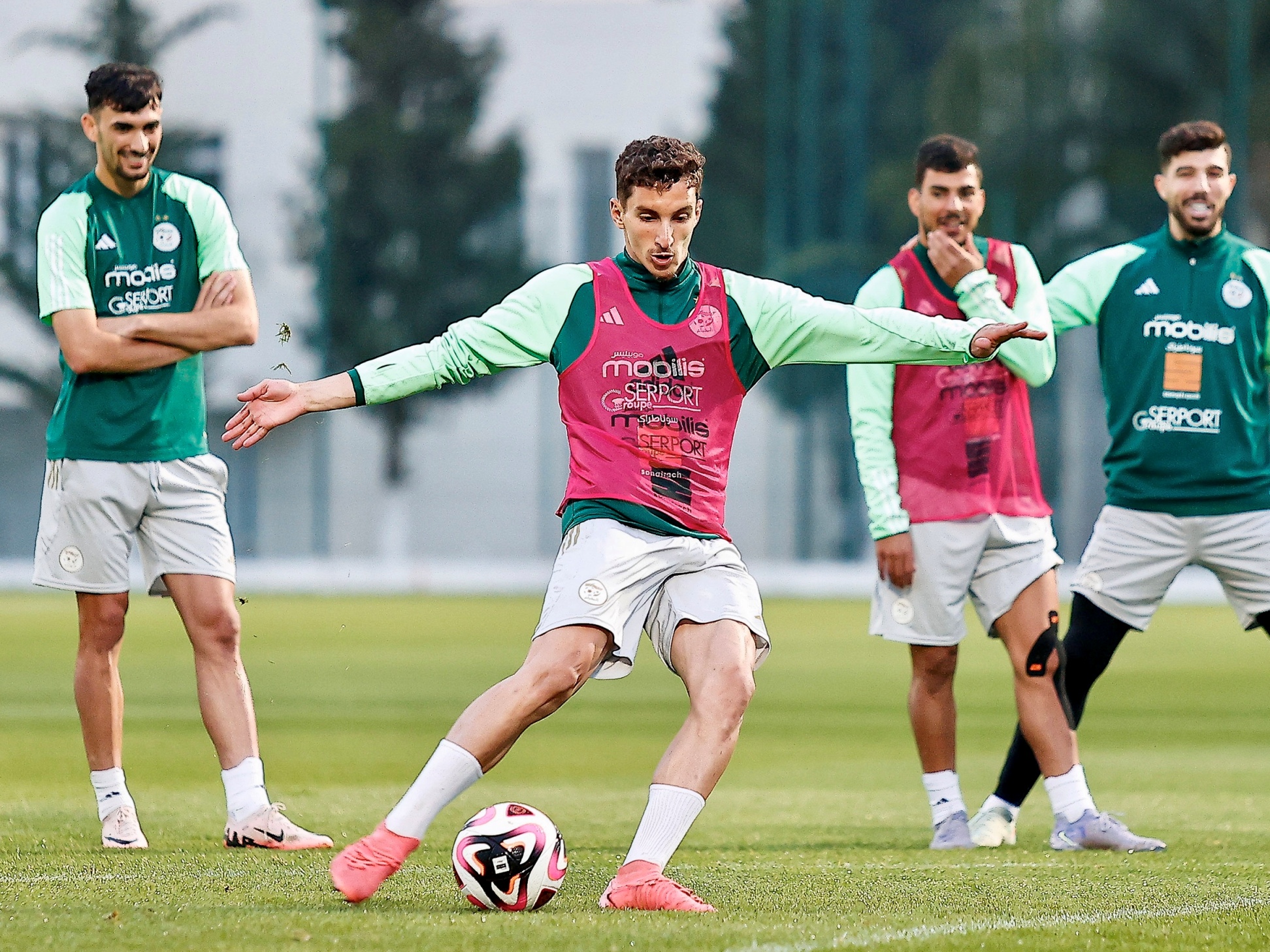 Les Verts se préparent pour la Gambie