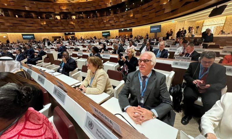 الدورة الـ78 للجمعية العامة للمنظمة العالمية للصحة