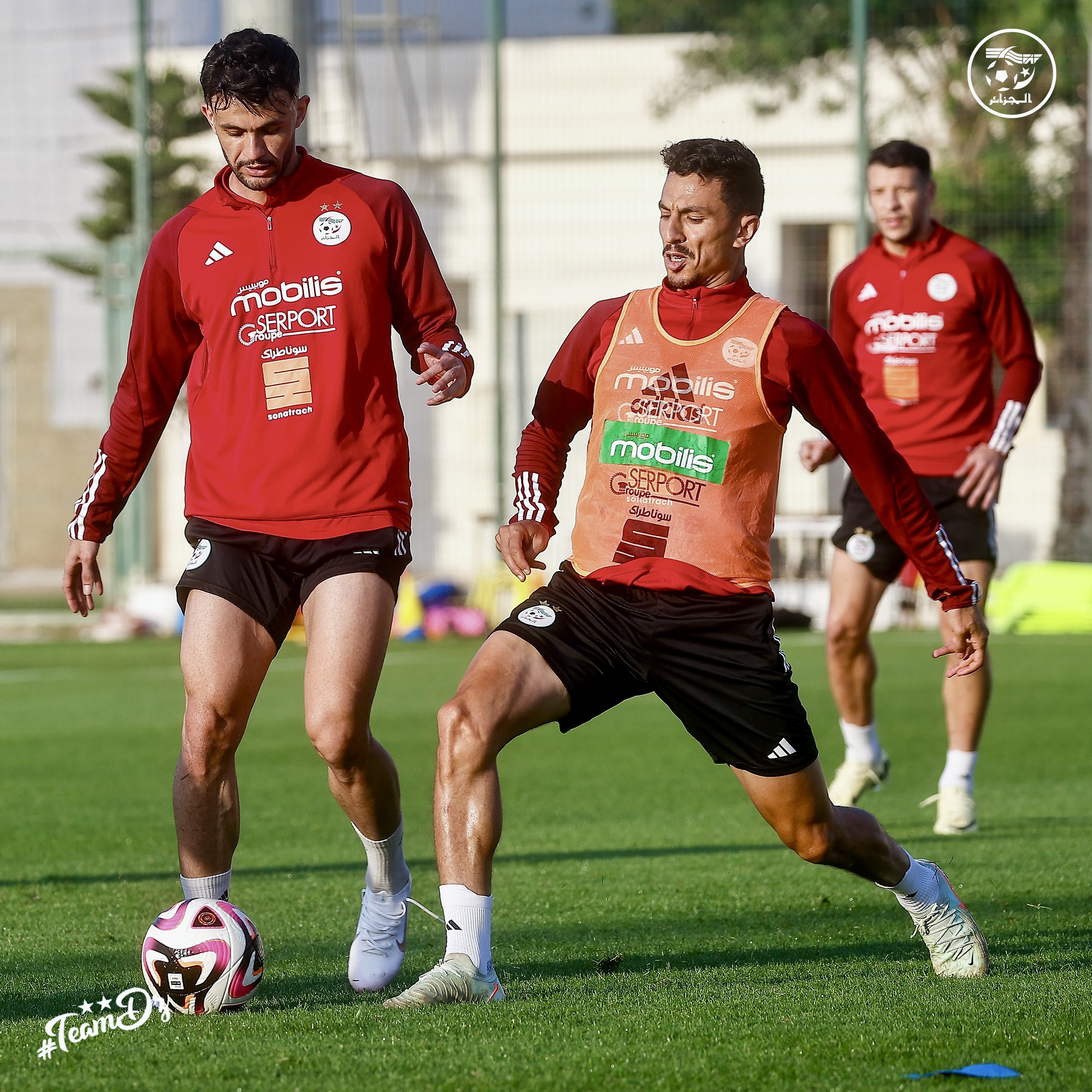 حصة تدريبية للاعبين المحليين