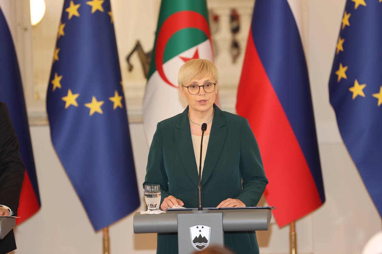 La Présidente slovène