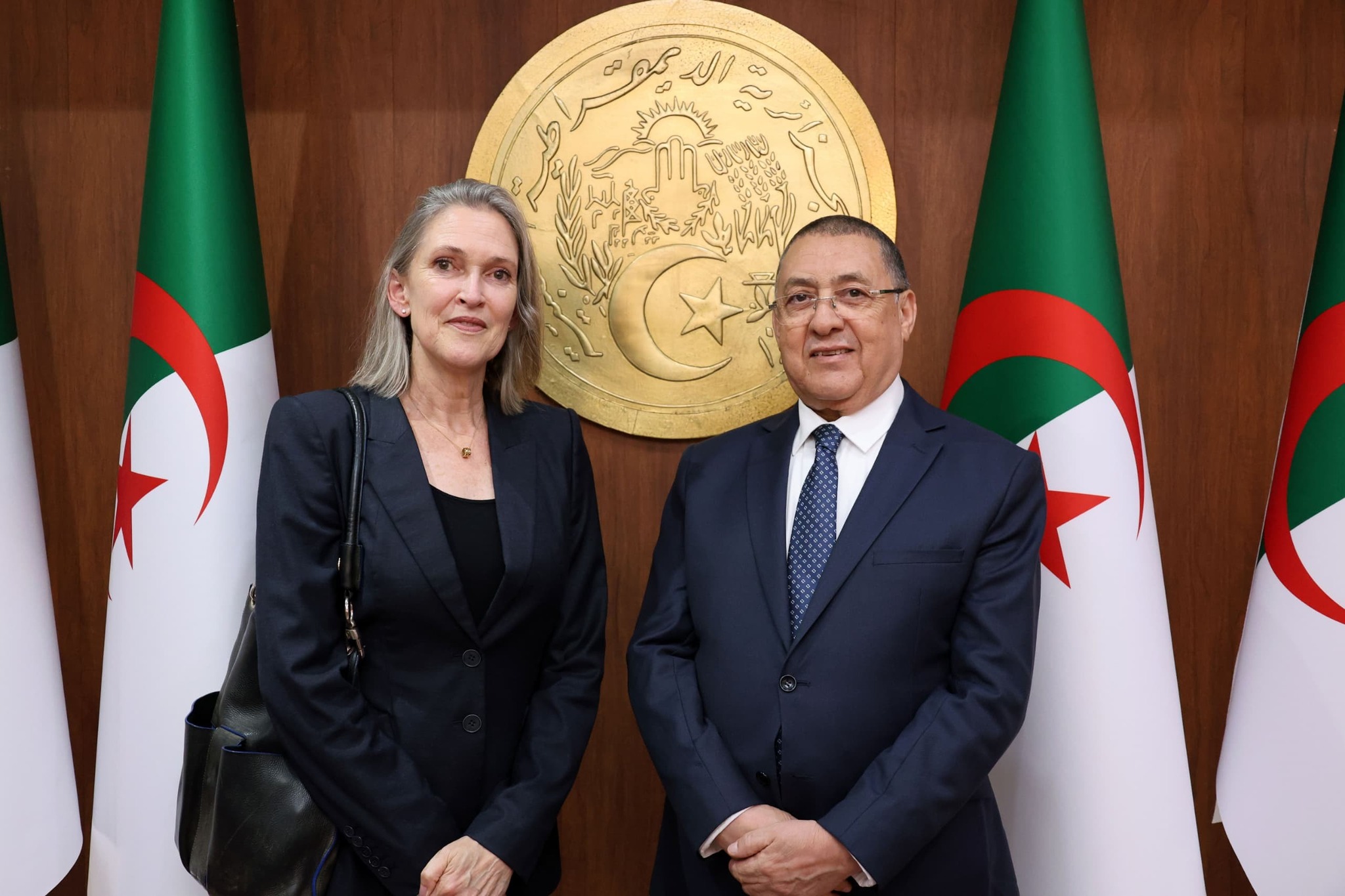 السيد مراد يستقبل سفيرة مملكة هولندا بالجزائر