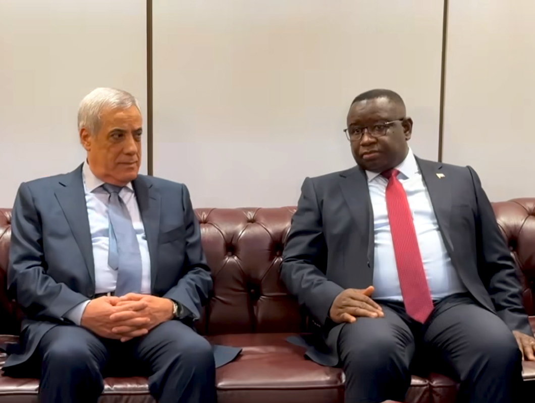 Larbaoui reçu à Freetown par le Président sierra-léonais