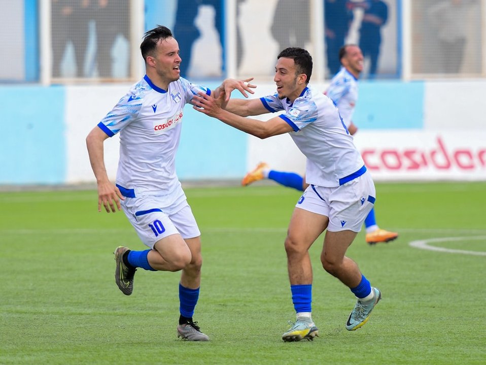 Joie de Djabout après avoir marqué