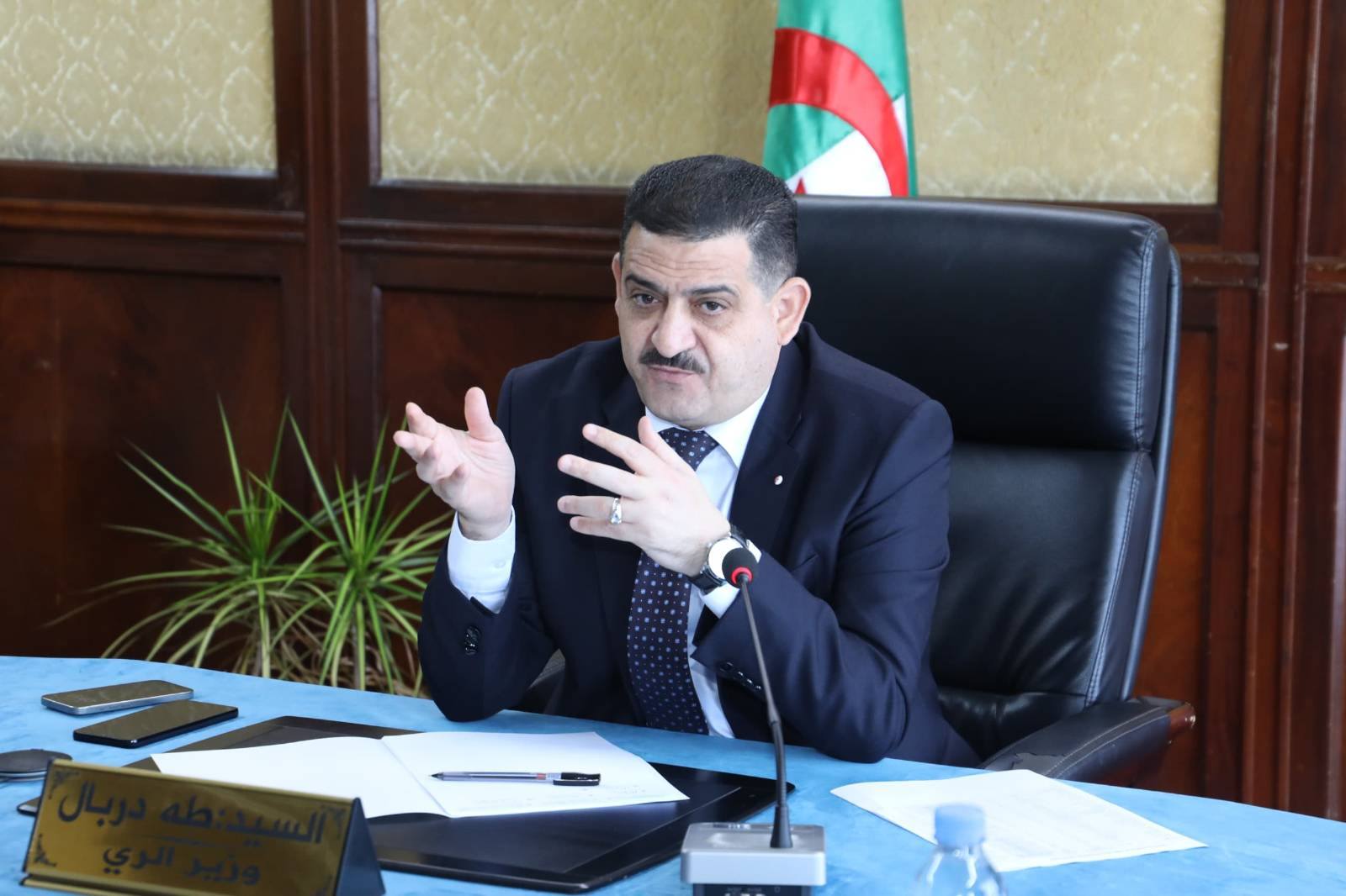 وزير الري طه دربال