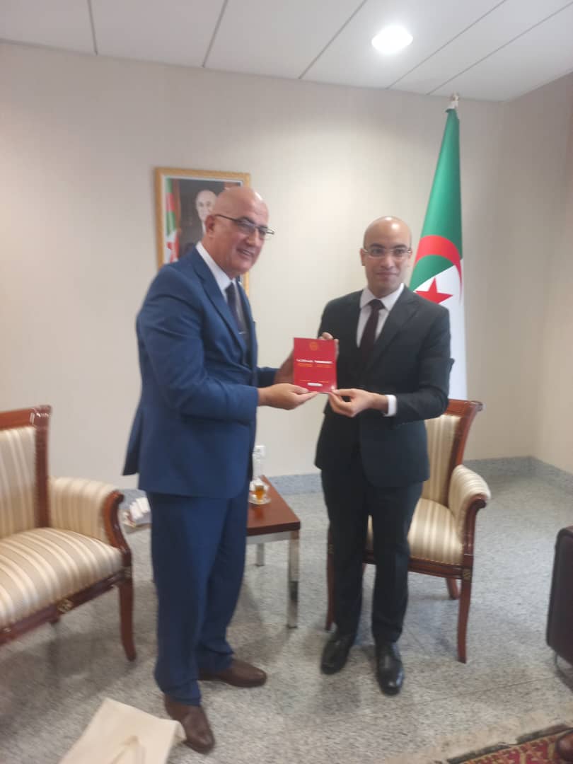 السيد شايب يستقبل الأمين العام للمحافظة السامية للغة الأمازيغية