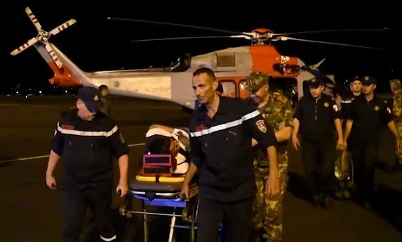 إجلاء بحار من جنسية تركية شمال العوانة بجيجل