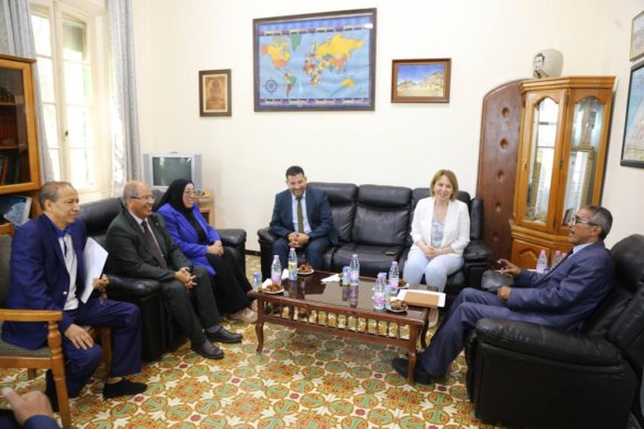 السفير الصحراوي يستقبل رئيسة المرصد الوطني للمجتمع المدني