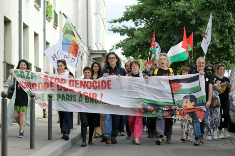 Marche Paris Bruxelles Ghaza