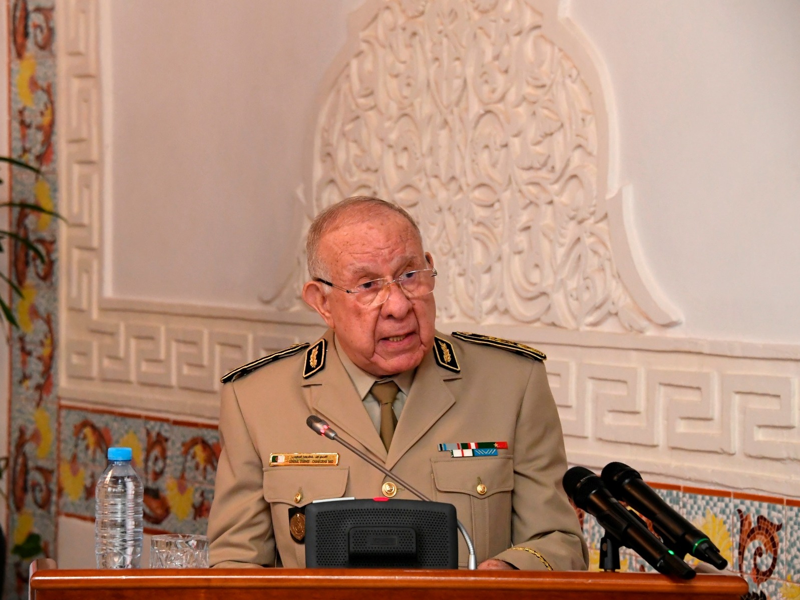 Le Général d’Armée Saïd Chanegriha préside la cérémonie de présentation des vœux à l'occasion de l'Aïd El Adha