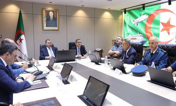 Sayoud réunion aéroport Alger