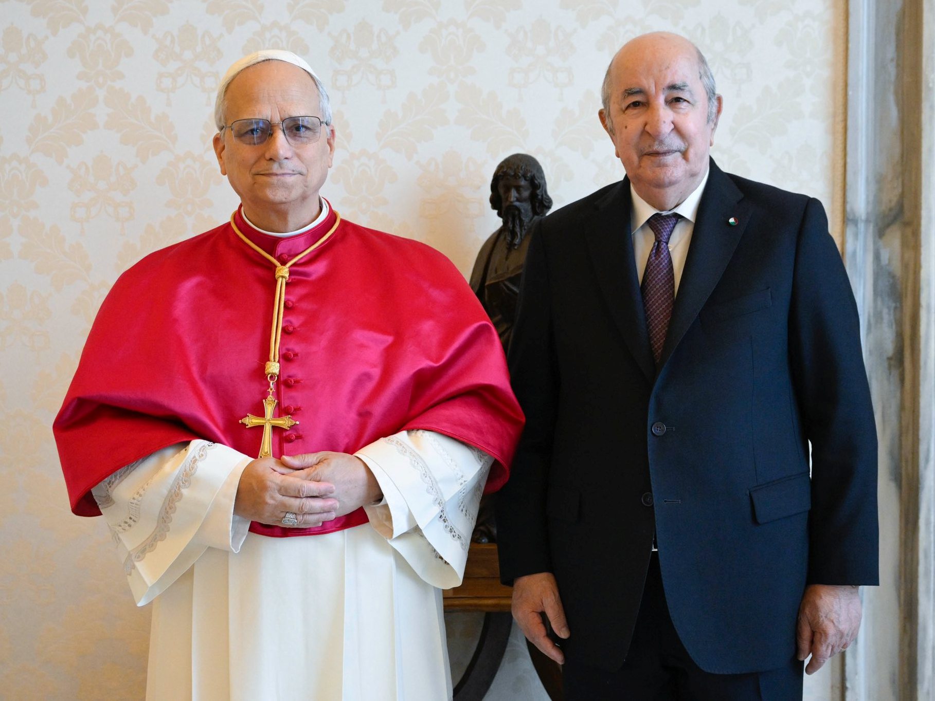 Le président de la République rencontre au Vatican Sa Sainteté le pape Léon XIV