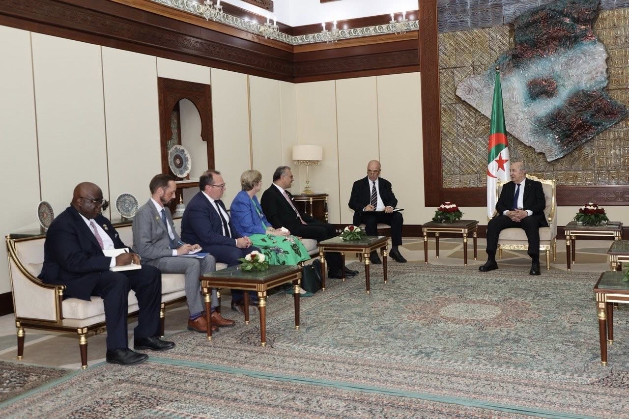 Le président de la République reçoit le haut conseiller du président américain pour l'Afrique, les affaires arabes et le Moyen-Orient