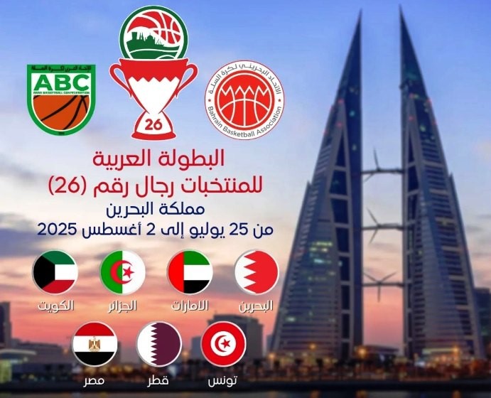 البطولة العربية للأمم لكرة السلة /رجال/ : البرنامج الكامل للمنافسة