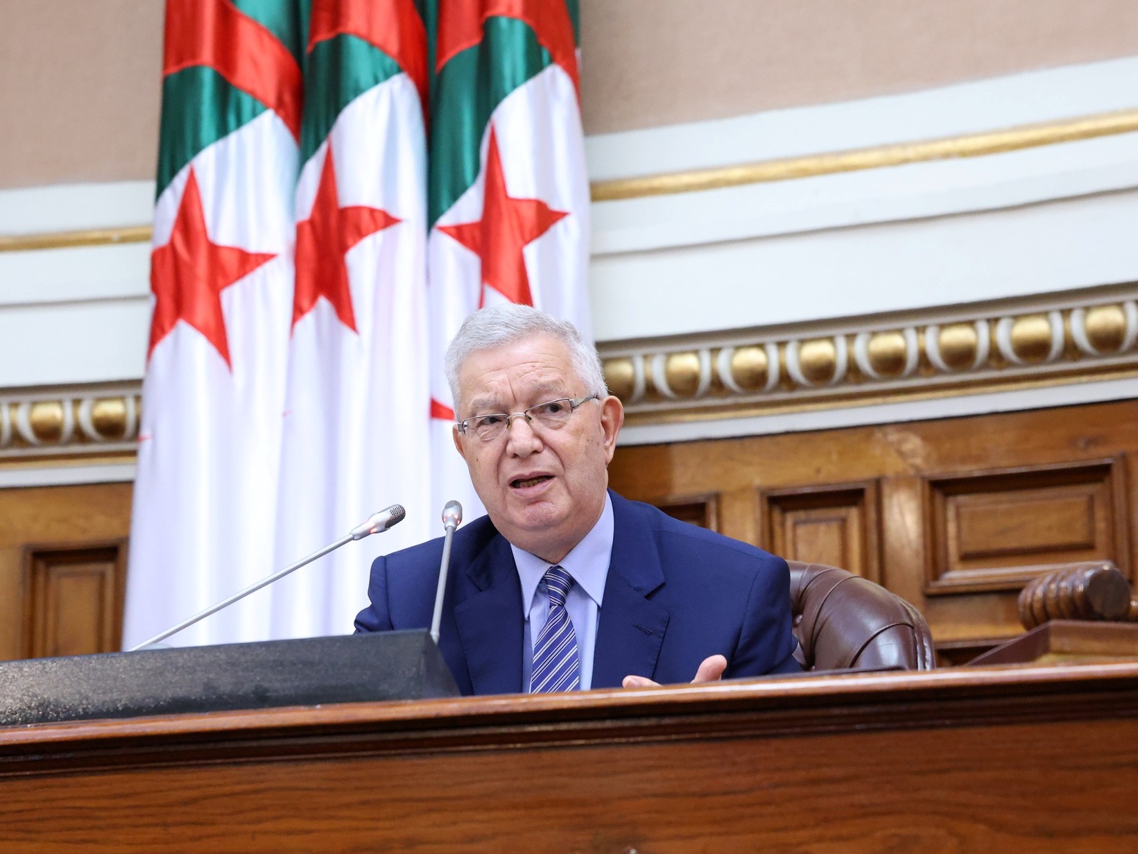 Azouz Nasri, président du Conseil de la nation
