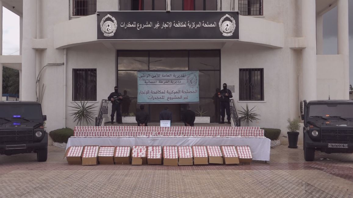 شرطة العاصمة : الاطاحة بشبكة اجرامية وحجز قرابة 70 ألف قرص من المؤثرات  العقلية