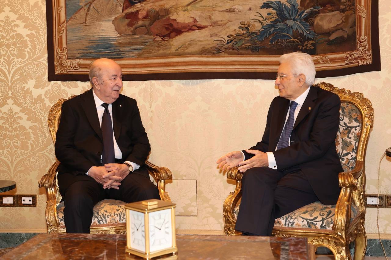 Entretien Tebboune-Mattarella