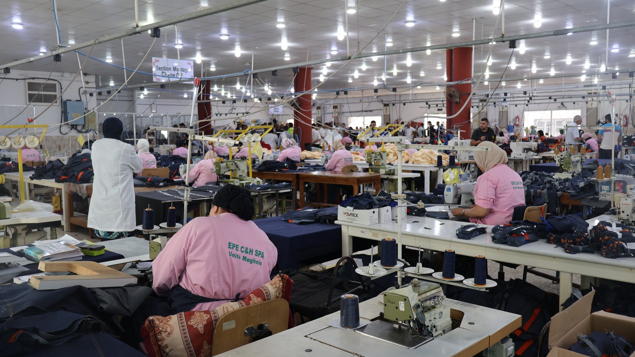 Intégration d’environ 300 femmes dans le domaine de l'industrie