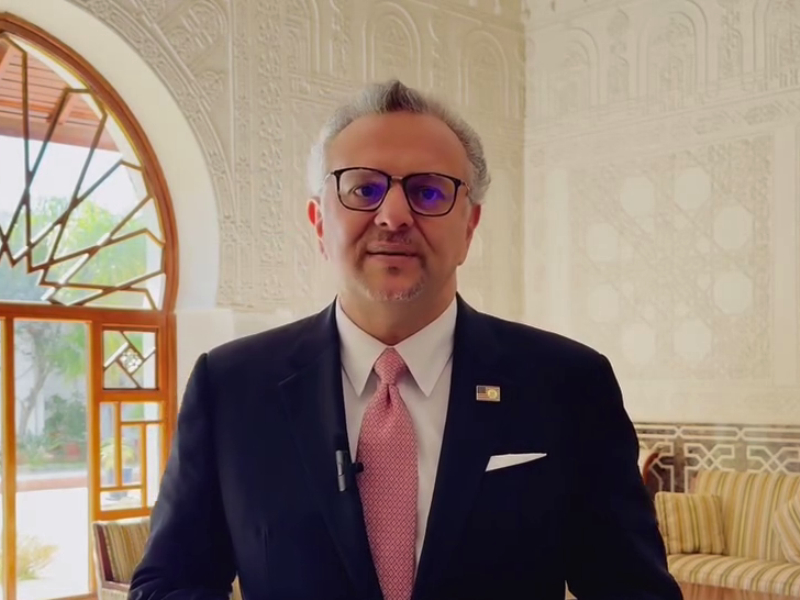 Massad Boulos, haut conseiller du président américain pour l'Afrique, les Affaires arabes et le Moyen-Orient,